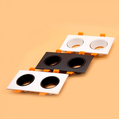 فريم مانع التوهج مزودج المونيوم