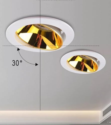 قاعدة سبوت لايت ابيض غاطس