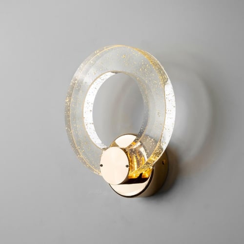 انارة جدارية خفيفة كريستال مودرن