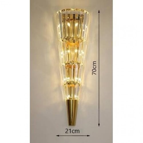 انارة جدارية مودرن كريستال شمعدان