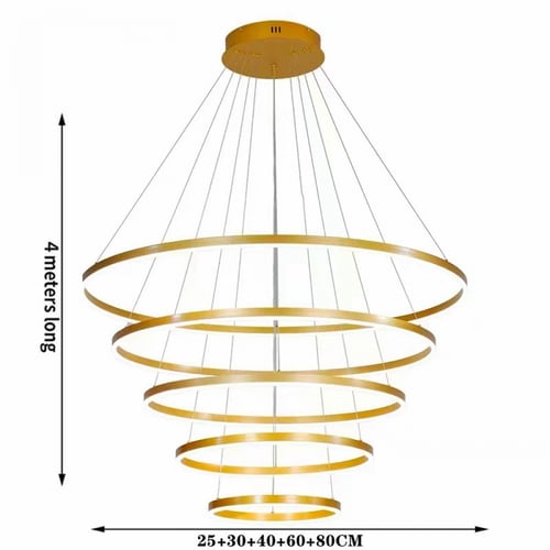 ثريا علاقي مودرن دائري عدة حلقات