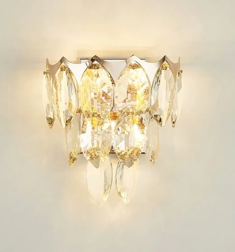 انارة جدارية كريستال تصميم حديث