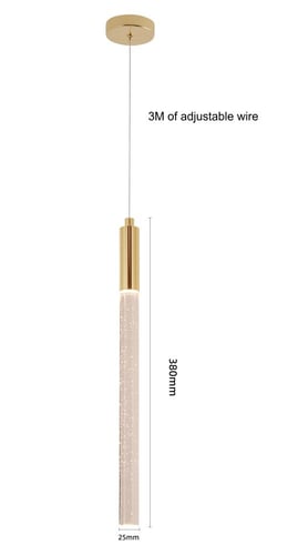 ثريا كريستال علاقي مودرن مفرد