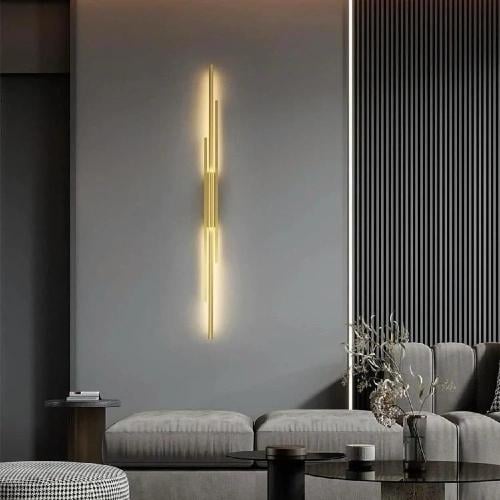 ابليك جداري كهرباء ذهبي