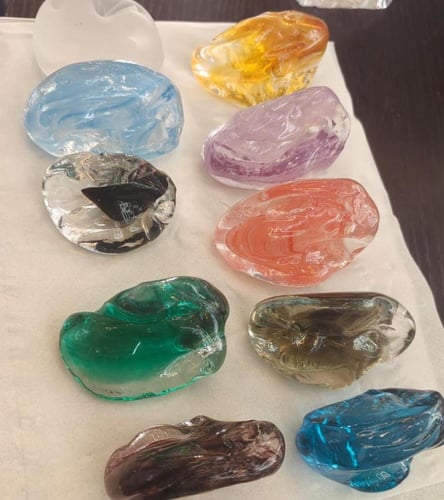 ثريا أحجار معلقة شكل حديث