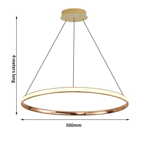 ثريا علاقي حلقة واحدة دائري