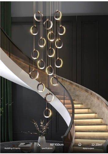 أضواء متدلية LED فاخرة حديثة