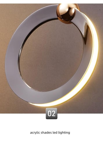 أضواء متدلية LED فاخرة حديثة