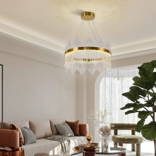 ثريا علاقي مودرن دائري 3 اضاءات ليد