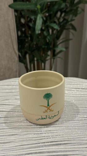 كوب سيراميك بشعار السعودية العظمى