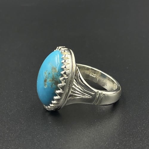 خاتم فضة فيروز أمريكي