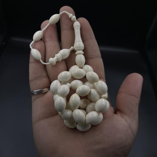 سبحة عاج طبيعي