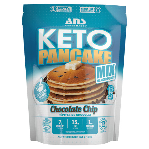 كيتو بانكيك بـ رقائق الشوكولاتة ANS .. 454 جرام