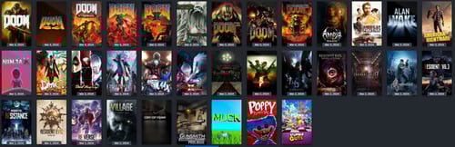 حساب ستيم اكثر من +15,000 لعبة - بكج العاب ستيم