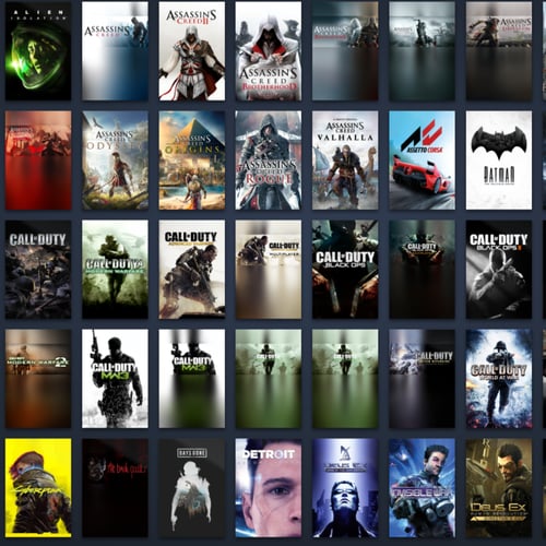 بكج العاب ستيم حساب ستيم اكثر من +1000 لعبة ( حساب...