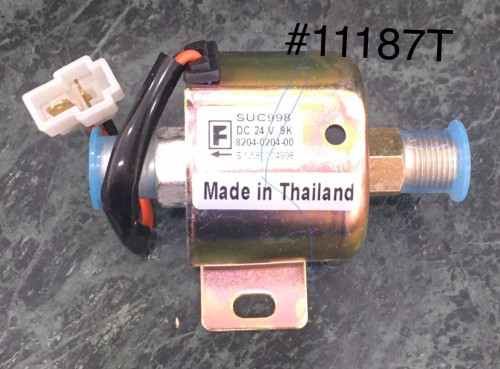 11187T# سولونيود فالف 24فولت / SOLENOID VALVE 3/8"...