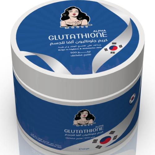 كريم جلوتاثيون الفاً الكوري للجسم تركيز ٥٠٠ للجسم