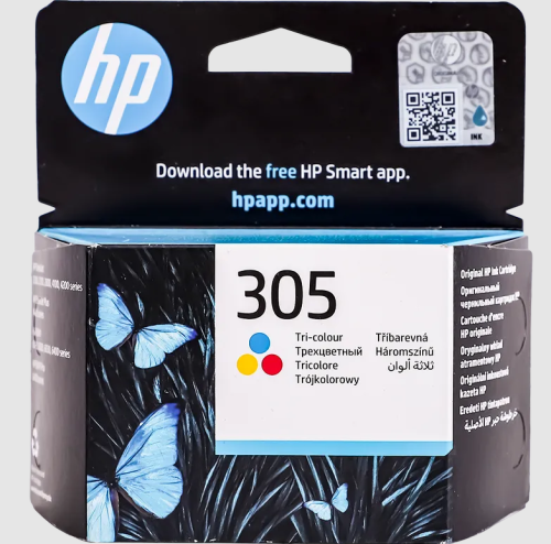 اتش بي 305 hp DeskJet حبر سائل ملون الأصلي