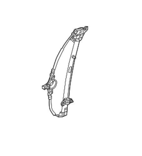 سكة قزاز امامي مازدا 6 2014 - 2022 سلك اصلي