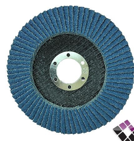 دسك سنفرة 4.5 بوصة استيل/زجاج