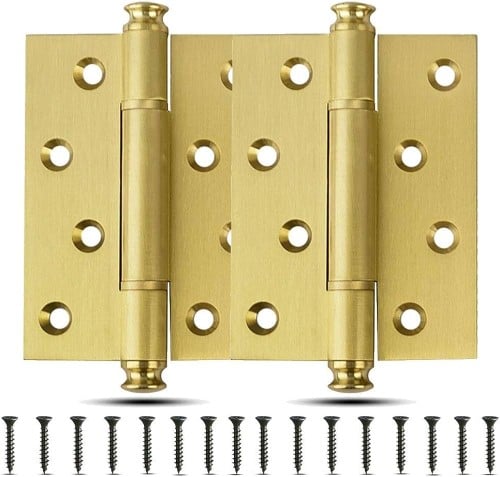 فصلات باب خشب رمان ذهبي