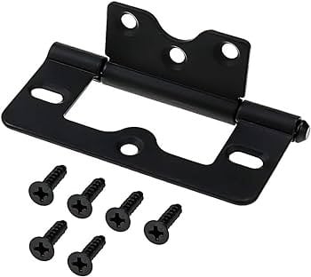 فصلات باب خشب فراشة اسود