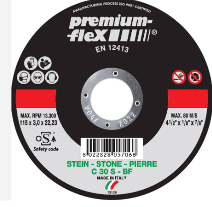 دسك قص حديد ايطالي7بوصة PREMIUM FILER