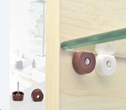 حامل رف بلاستيك بمسمار