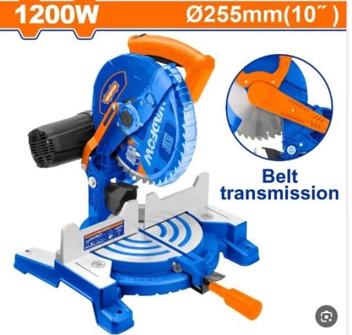 منشار قص زاوية 1200W ) "10 ) وادفو