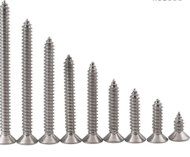 برغي سن صاج مسح عدة مقاسات (العلبة )