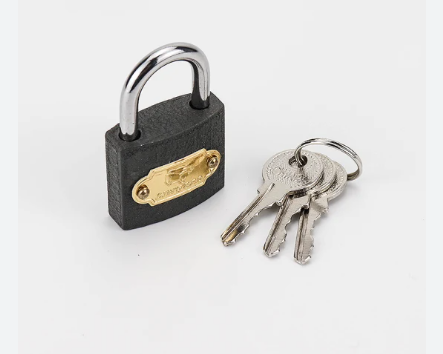 قفل أسود مقاس 32 ملم صيني SRI-cycle رقم 363