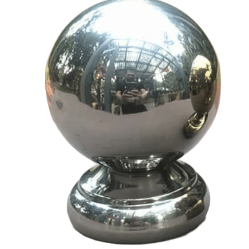 كره استيل كبس سيلفر ( فضي ) عدة مقاسات