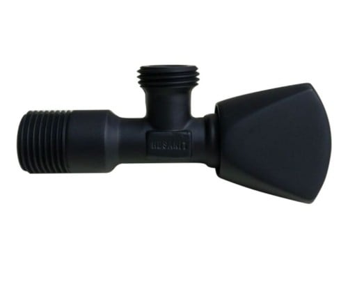 محبس زاوية اسود 1/2 انش-الماني