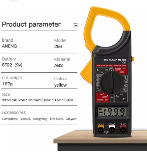 كلامب ميتر - لقياس الكهرباء
