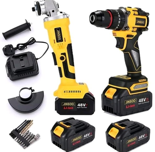 صاروخ ودريل شحن 48 فولت +2 بطاريه