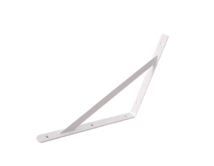 زاوية حديد ثقيل لون أبيض