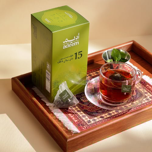 مجموعة أكياس شاي أديم