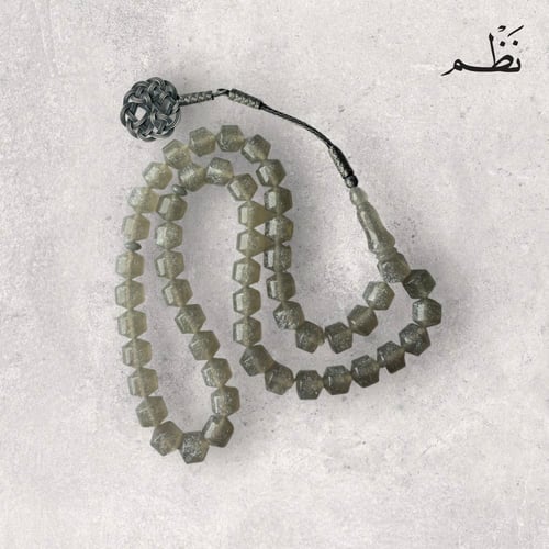 مسباح بكلايت رمادي لامع