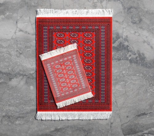 كوستر سجاد أحمر سدو