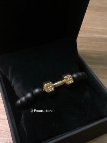 سوارة فت لايف اسود ذهبي