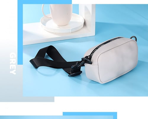 حقيبة كتف (رمادي)