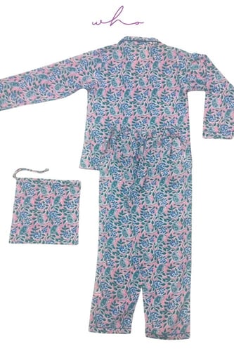 طقم منامة من قطعتين