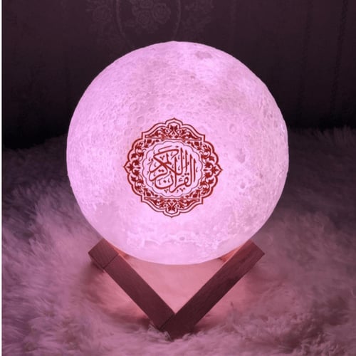 سماعة القمر المضئ