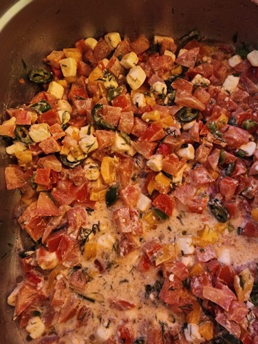 جبنه بالطماطم - Cheese with tomato -