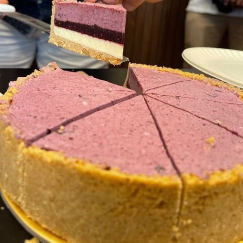 تشيز كيك بلو بري بسكويت - Biscuit Cheesecake blue...