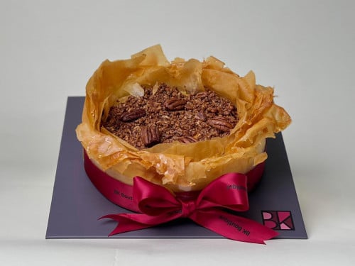 Cheese cake baklava pecan