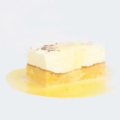 تشيز كيك زعفران مجمد - Frozen Saffron Cheesecake