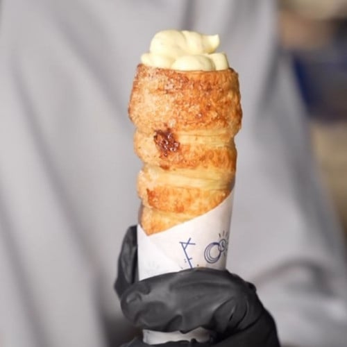 5 حبات كريم بروليه كون بالحشوة خارجية - Crame brul...