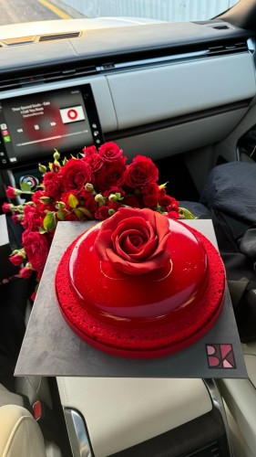 روز كيك كبير - Rose Cake big