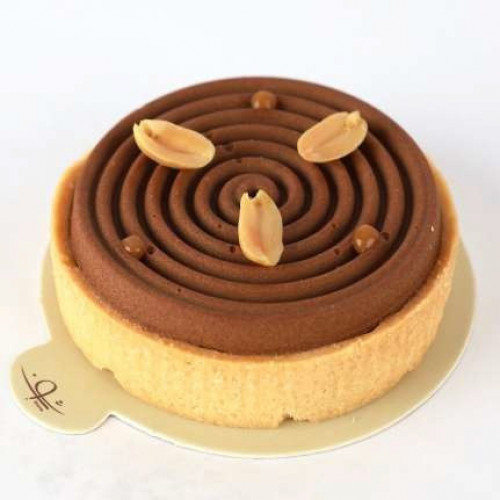 تارت زبدة الفول السوداني مجمدة - snickers tart